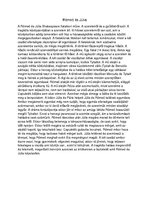 Esszék 'Rómeó és Júlia', 1.                