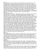 Esszék 'This Essay Is a Child Observation Project', 1.                