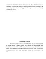Kutatási anyagok 'Translation of Terminology', 2.                