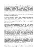 Kutatási anyagok 'Medieval Music', 19.                