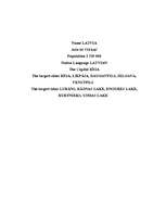 Kutatási anyagok 'Diversity of Canada and Latvia', 6.                