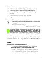 Kutatási anyagok 'Knowledge Management', 3.                