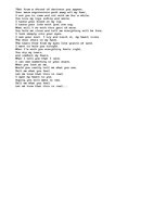 Esszék 'Poem: Tell me what you See', 1.                