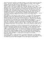 Esszék 'Staff Development Is Most Important in Organization', 3.                