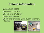 Prezentációk 'Tourism in Ireland', 3.                