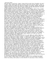 Esszék 'How Climatic Changes Effect Society', 1.                