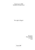 Kutatási anyagok 'Accountancy', 1.                