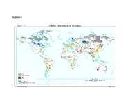 Kutatási anyagok 'Distribution of Wetlands in the World', 10.                