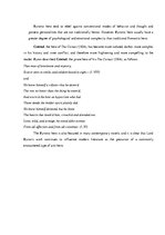 Összefoglalók, jegyzetek 'The Image of Byronic Hero', 2.                