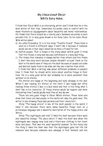 Összefoglalók, jegyzetek 'My Ideas about Oscar Wilde's Fairy Tales', 1.                