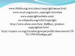 Prezentációk 'Copyright Issues in Different Fields', 15.