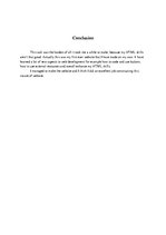 Összefoglalók, jegyzetek 'Web Application Construction', 7.                