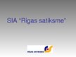 Prezentációk 'Company "Rīgas satiksme"', 1.