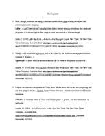 Összefoglalók, jegyzetek 'Examples of the Latest Borrowings, Euphemisms, and Neologisms in the English Lan', 5.                