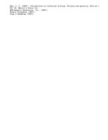 Esszék 'Some of the Basic Aspects of Scuba Diving', 2.                