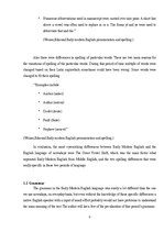 Kutatási anyagok 'The Peculiarities of English in 16th Century', 9.                