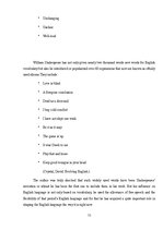 Kutatási anyagok 'The Peculiarities of English in 16th Century', 13.                