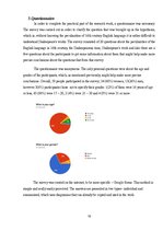 Kutatási anyagok 'The Peculiarities of English in 16th Century', 18.                