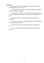 Kutatási anyagok 'The Peculiarities of English in 16th Century', 30.                