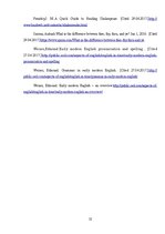 Kutatási anyagok 'The Peculiarities of English in 16th Century', 32.                