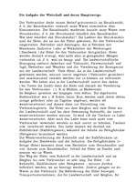 Összefoglalók, jegyzetek 'Die Aufgabe der Wirtschaft und deren Hauptzweige', 1.                