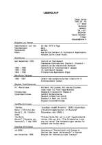 Minták 'Lebenslauf', 1.                