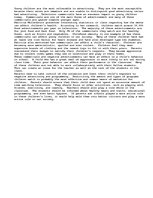 Esszék 'Children and Advertising/Marketing', 1.                