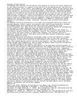 Esszék 'Channels of Distribution Marketing 421', 1.                