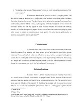 Kutatási anyagok 'Fundamentals of Crime Action Profiling', 10.                