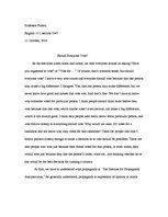 Esszék 'Should Everyone Vote?', 1.                