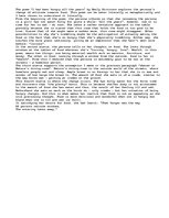 Esszék 'Analysis on "I had been hungry all the years" by Emily Dickinson', 1.                