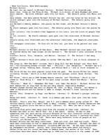 Esszék 'Michael Jackson', 1.                