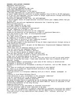 Esszék 'Personal Affiliations Inventory', 1.                