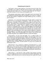 Kutatási anyagok 'Promotion Plan', 1.                