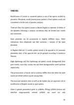 Záródolgozatok 'Modification of English Sounds in Connected Speech', 66.                