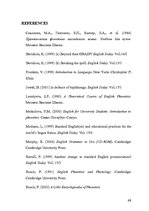 Záródolgozatok 'Modification of English Sounds in Connected Speech', 68.                
