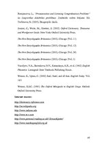 Záródolgozatok 'Modification of English Sounds in Connected Speech', 69.                