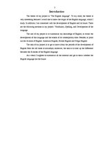 Kutatási anyagok 'English Language', 2.                