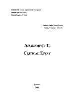 Esszék 'Robert Mapplethorpe’s Body of Photographic Work', 1.                