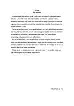 Esszék 'My school', 1.                