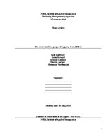 Kutatási anyagok 'Exam Case to Investigate Potential International Markets', 2.                