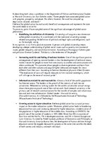 Esszék 'Globalization Advantages and Disadvantages', 2.                