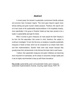 Kutatási anyagok 'Green Measures and Implementations in Scandic Hotels', 2.                