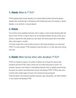 Prezentációk 'Posttraumatic Stress Disorder', 10.                