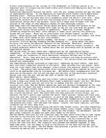 Esszék 'The Dreamtime ', 2.                