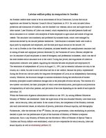 Kutatási anyagok 'Latvian Welfare Policy in Comparison to Sweden', 1.                