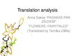 Kutatási anyagok 'Translation Analysis', 11.                
