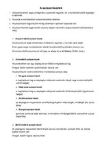 Összefoglalók, jegyzetek 'Szószerkezetek', 1.                