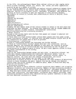 Esszék 'Analysis of Cultural Issues', 1.                