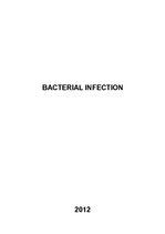 Összefoglalók, jegyzetek 'Bacterial Infection', 1.                